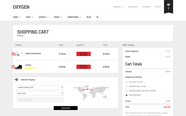 Cart Page